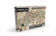 Popular Puzzle - Mapa Slovenska 160 - cena, srovnání