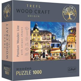 Trefl Drevené puzzle 1000 - Francúzska alej