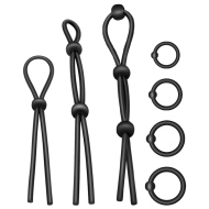 Adicted Toys Flexible Silicone Cock Ring Set 7 Pieces - cena, srovnání