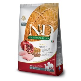 N&D LG DOG Light M/L Chicken & Pomegranate 2.5kg