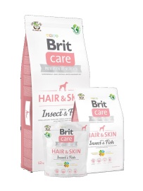 Brit Care Dog Hair&Skin Insect & Fish 12kg