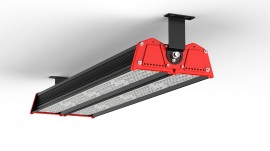 IdeaLED LED lineární průmyslové svítidlo LINERACK HIGH 240W, stmív. 1-10V, 39600lm - 60°x90°/5000K