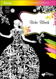 Boho Black Neon