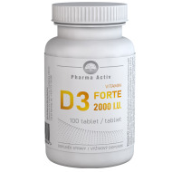 Pharma Activ Vitamin D3 Forte 2000 IU 100tbl - cena, srovnání