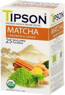 Tipson BIO Matcha Cinnamon & Ginger 25x1,5g - cena, srovnání