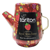 Tarlton Tea Pot Royal Strawberry Black Tea 100g - cena, srovnání