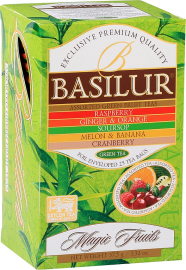 Basilur Magic Fruits Green Assorted 20x1,5g