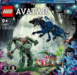 Lego Avatar 75571 Neytiri a thanator vs. Quaritch v AMP obleku