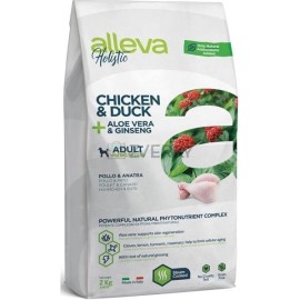 Alleva HOLISTIC dog chicken & duck adult medium 2kg