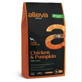 Alleva NATURAL dog chicken & pumpkin puppy mini 2kg