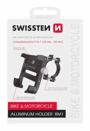 Swissten Držiak na bicykel/motorku BM1