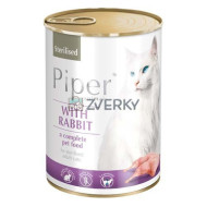 Piper Cat Konzerva Sterilised Králik 400g - cena, srovnání