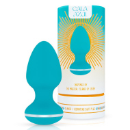 Cala Azul Blanca Vibrating Anal Plug - cena, srovnání