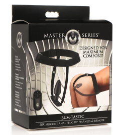 Master Series Bum-Tastic 28X Silicone Anal Plug