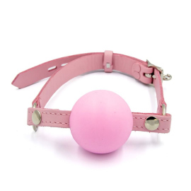 Mister B Leather Ballgag Pink