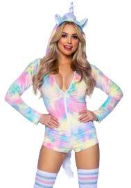 Leg Avenue Unicorn Tie-dye Romper