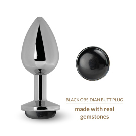 La Gemmes Butt Plug Black Obsidian