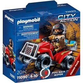 Playmobil 71090 Hasičská rýchlostná štvorkolka