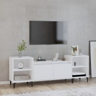 vidaXL TV skrinka biela 160x35x55 cm spracované drevo - cena, srovnání