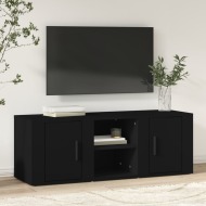 vidaXL TV skrinka čierna 100x31,5x35 cm spracované drevo - cena, srovnání