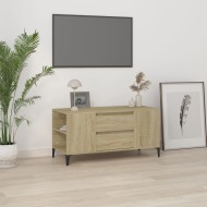 vidaXL TV skrinka dub sonoma 102x44,5x50 cm spracované drevo - cena, srovnání