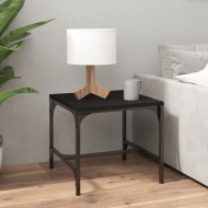 vidaXL Konferenčný stolík čierny 50x50x35 cm spracované drevo - cena, srovnání