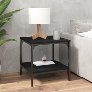 vidaXL Konferenčný stolík čierny 50x50x40 cm spracované drevo - cena, srovnání