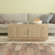 vidaXL Konferenčný stolík dub sonoma 102x50x45 cm spracované drevo - cena, srovnání
