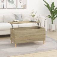 vidaXL Konferenčný stolík dub sonoma 90x44,5x45 cm spracované drevo - cena, srovnání
