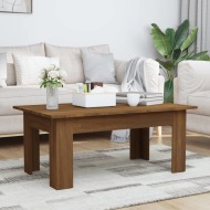 vidaXL Konferenčný stolík hnedý dub 100x60x42 cm spracované drevo - cena, srovnání