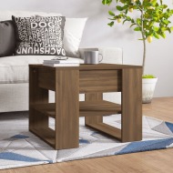 vidaXL Konferenčný stolík hnedý dub 55,5x55x45 cm spracované drevo - cena, srovnání