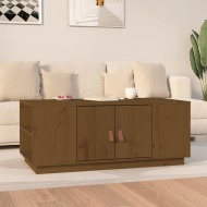 vidaXL Konferenčný stolík medovo-hnedý 100x50x41 cm borovicový masív - cena, srovnání