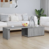 vidaXL Konferenčný stolík sivý sonoma 150x50x35cm spracované drevo - cena, srovnání
