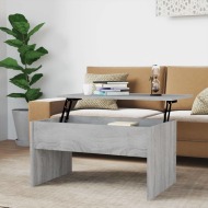 vidaXL Konferenčný stolík sivý sonoma 80x50,5x41,5cm spracované drevo - cena, srovnání