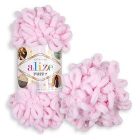 Alizé Priadza Puffy 31 pastelovo ružová 100 g 9 m