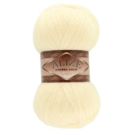 Alizé Angora Gold Simli 01 krémovo perleťová 100g 500m