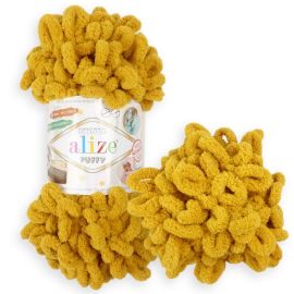 Alizé Puffy 02 horčicová 100 g 9 m