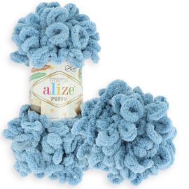 Alizé Puffy 280 modro sivá 100g 9m