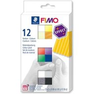 Fimo Efekt sada 12 farieb 25g - cena, srovnání