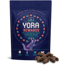 Yora Dog maškrty z hmyzu Rewards proteínové 100g