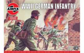 Airfix Classic Kit VINTAGE figurky A00705V - WWII German Infantry