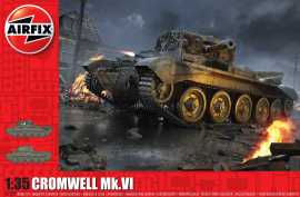 Airfix tank A1374 - Cruiser Mk.VIII A27M Cromwell Mk.VI