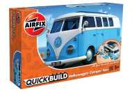 Airfix Quick Build auto J6024 - VW Camper Van - modrá - cena, srovnání