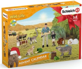 Schleich Adventný kalendár - Africké zvieratá