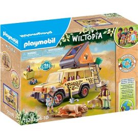 Playmobil 71293 Wiltopia - S terénnym vozidlom medzi levmi