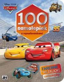 100 samolepiek s vymaľovankami/ Cars