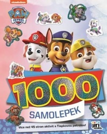 1000 samolepek Tlapková patrola