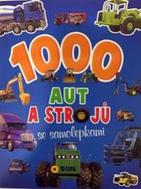 1000 aut a strojů se samolepkami