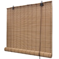 vidaXL Hnedá roleta z prírodného bambusu 100 x 160 cm - cena, srovnání