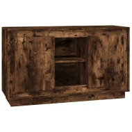 vidaXL Príborník Smoked Oak 102x35x60 cm Inžinierske drevo - cena, srovnání